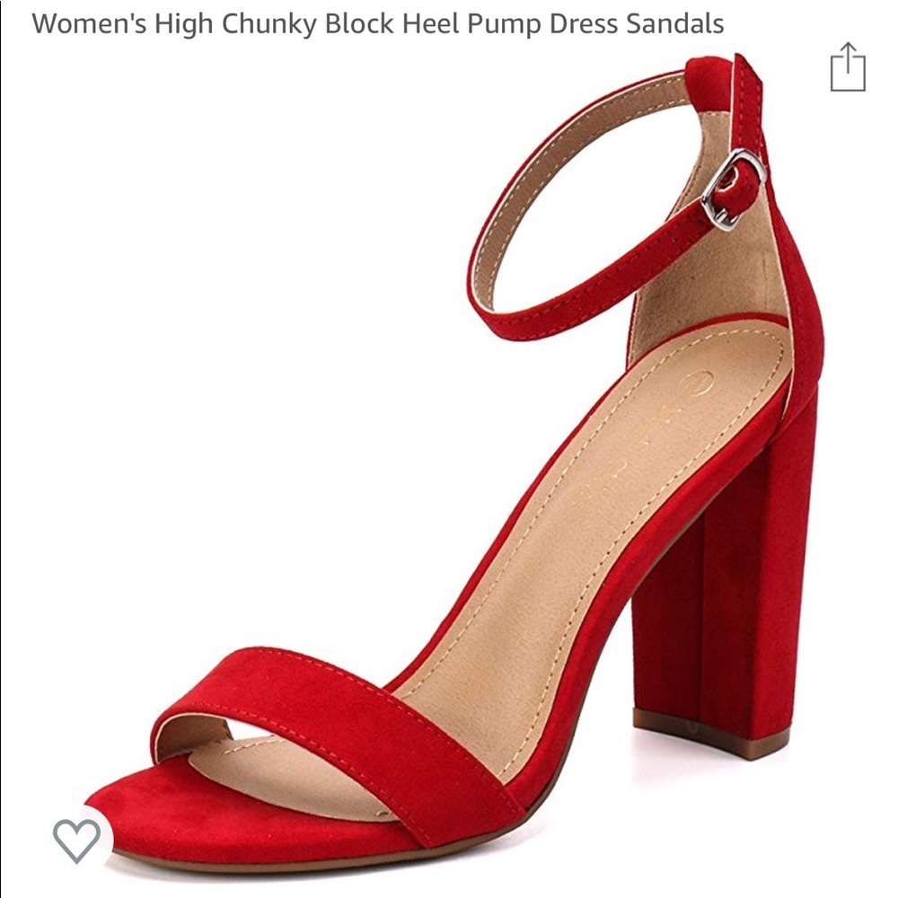 Red heels new from amazon